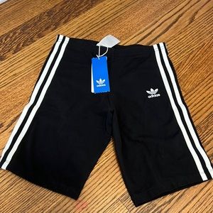 NWT Kids Adidas biker shorts